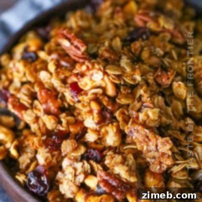 Gingerbread Granola