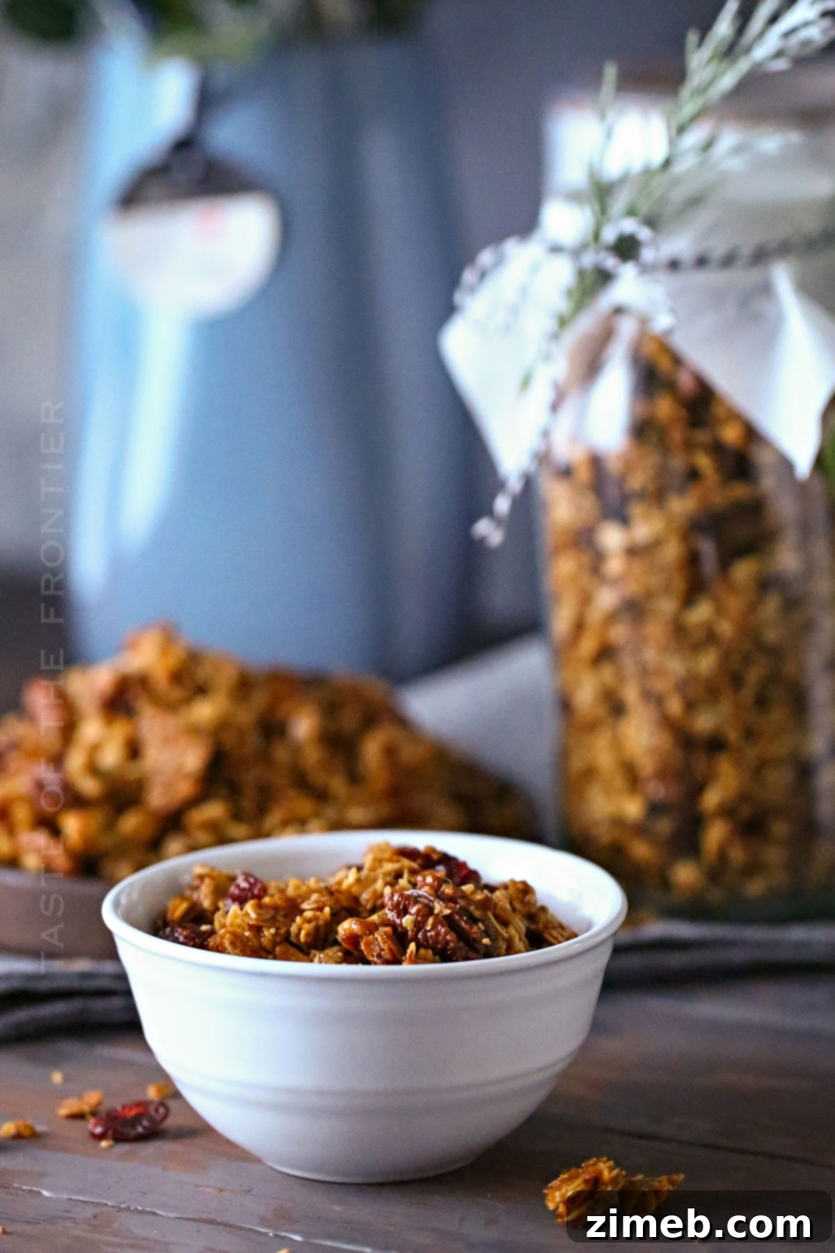 Festive breakfast idea for holiday guests.