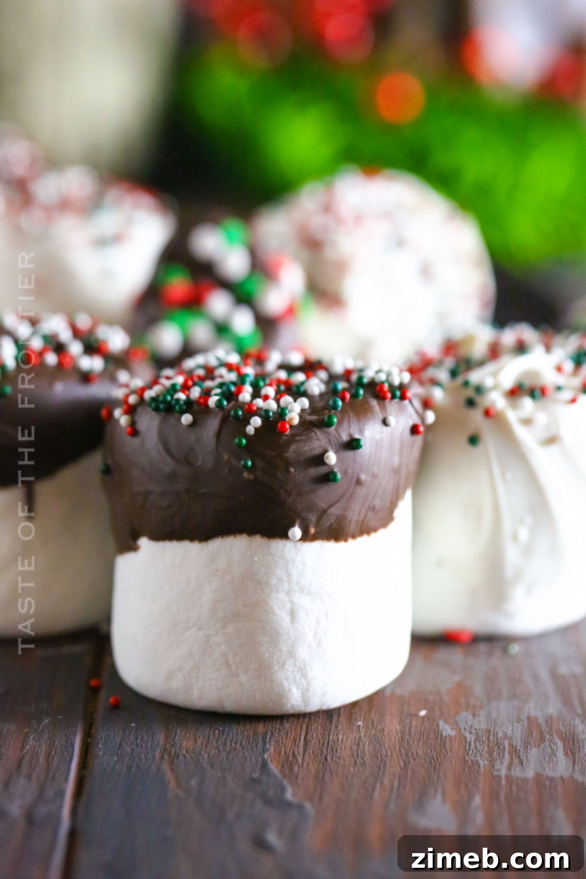 Chocolate Dipped Marshmallows Recipe