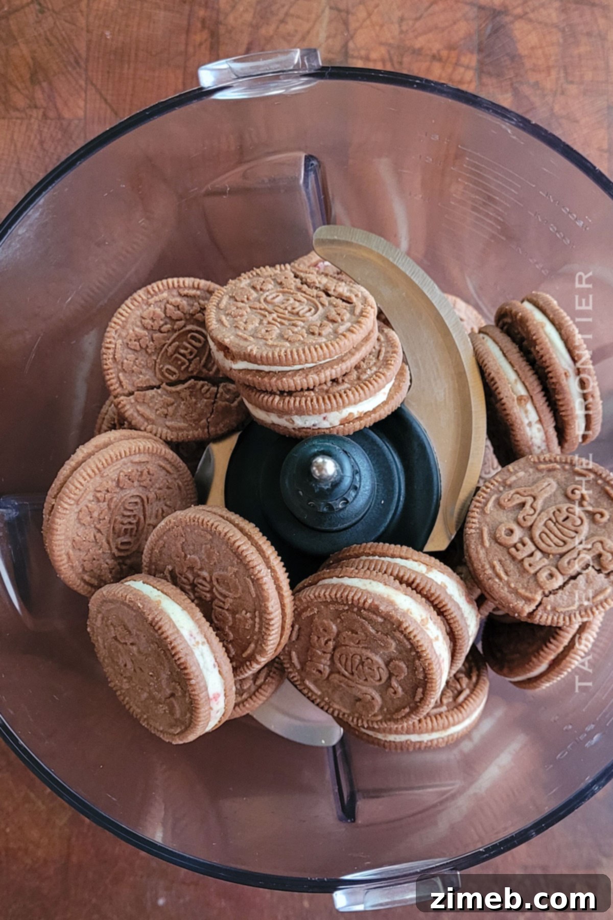 Gingerbread Bliss Bites 4 Gingerbread Oreo cookies
