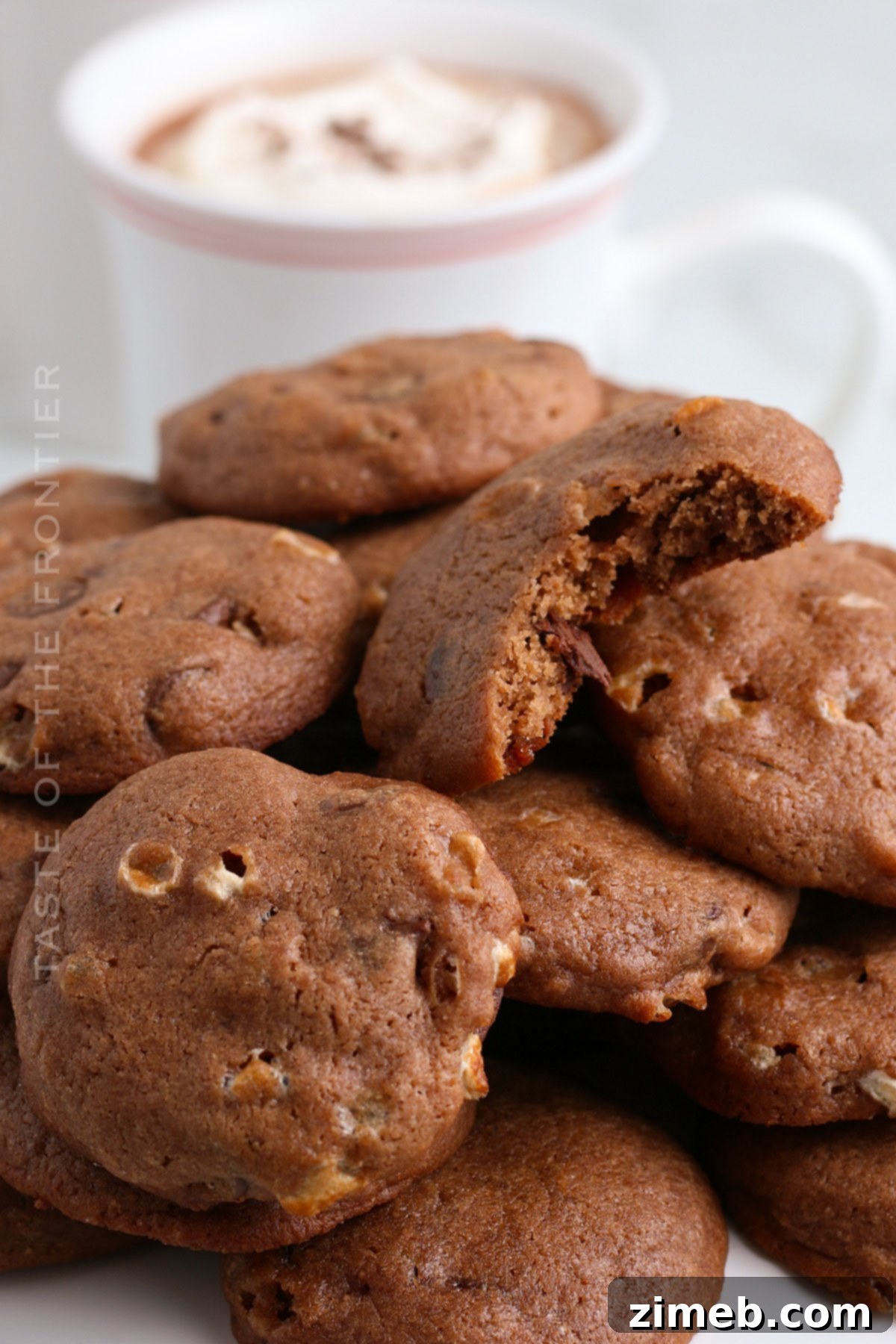 Hot Chocolate Cookie Recipe - Easy No-Chill Treat