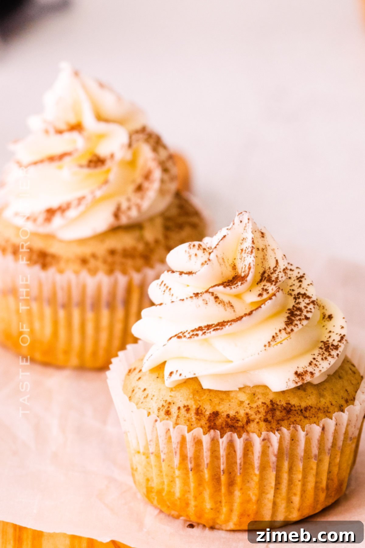 Tiramisu Cupcake with Kahlua and Espresso