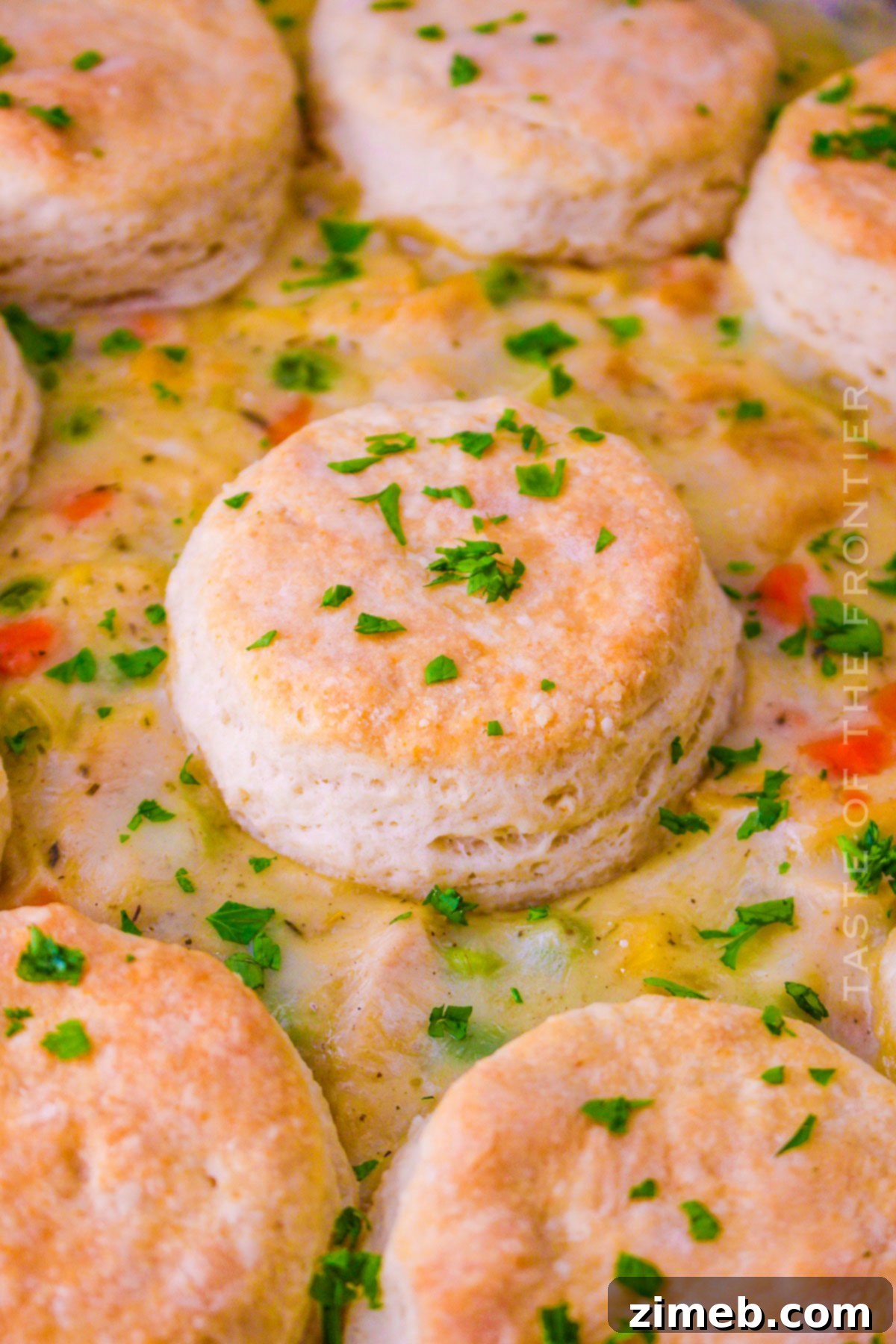 Hearty Turkey Pot Pie with Buttery Biscuits 15 Turkey Pot Pie with Biscuits recipe