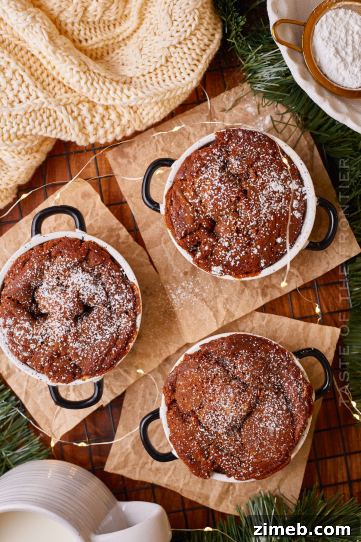 Gingerbread Pudding dessert