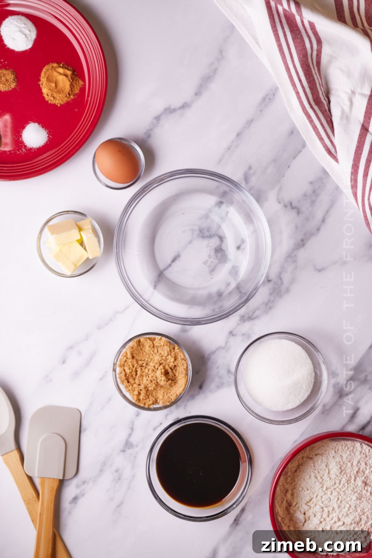 Gingerbread Pudding Cake ingredients