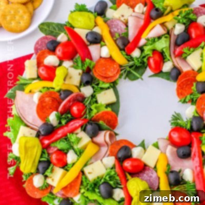 Antipasto Wreath