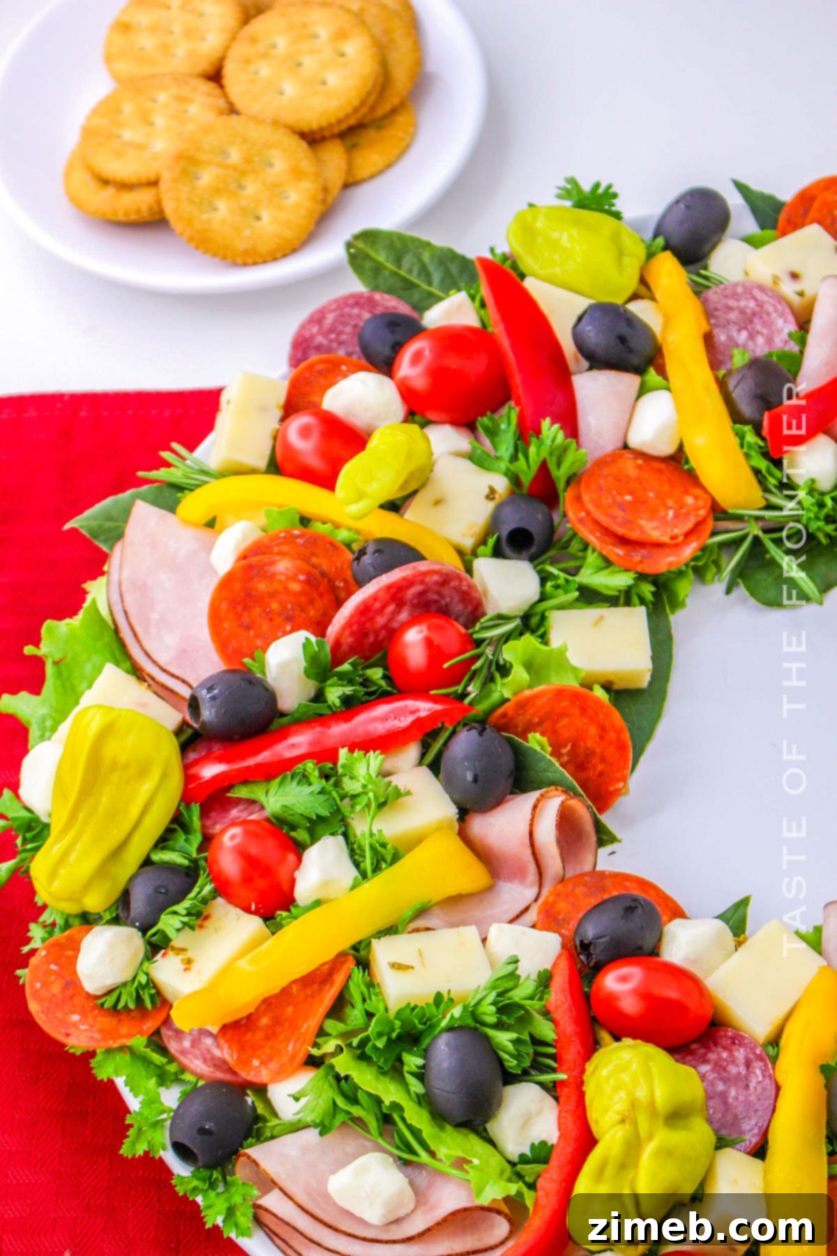 holiday snack board