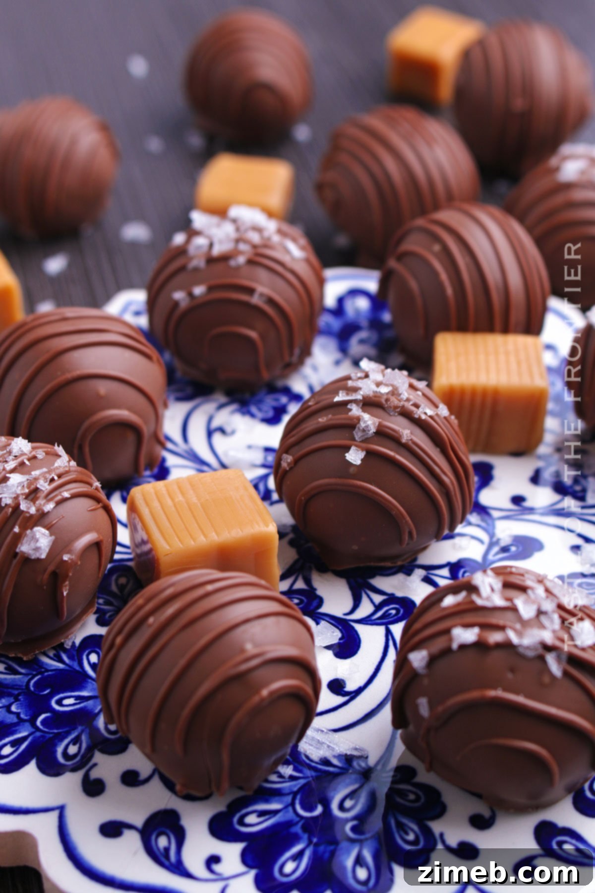 Easy Caramel Truffles recipe for home bakers