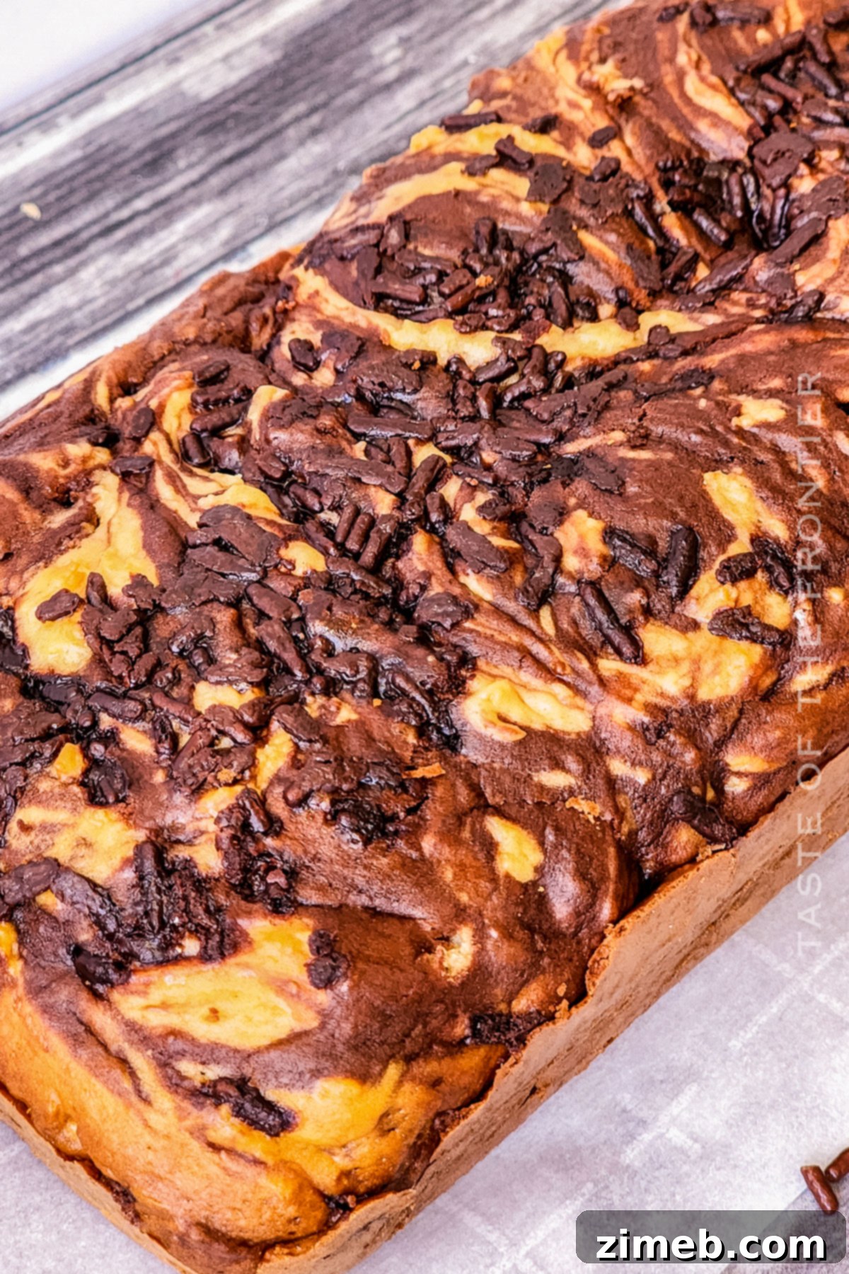 Swirled Ice Cream Bread