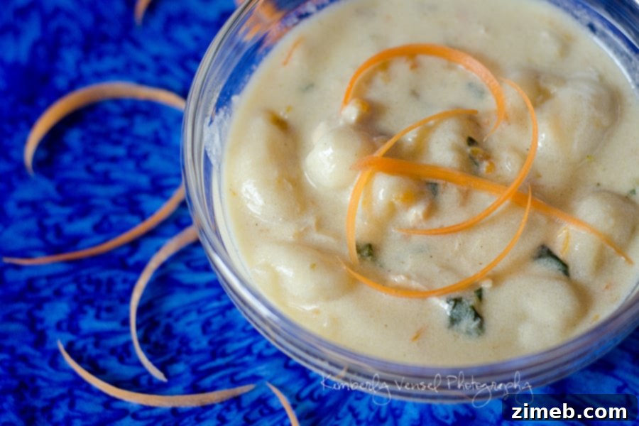 Yummy Chicken & Gnocchi Soup, a hearty comfort food recipe by Kimberly.