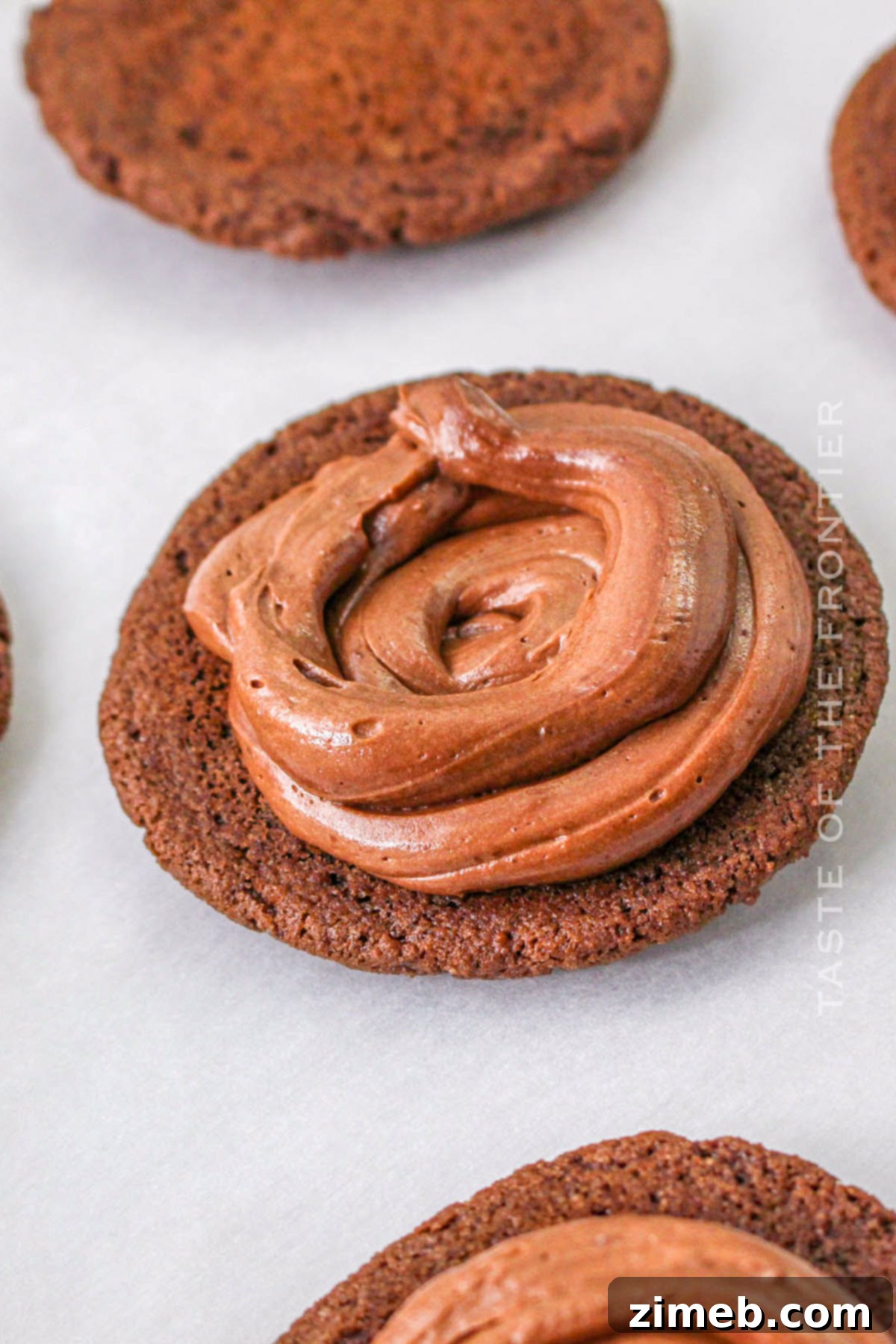 Assembled Chocolate Sandwich Cookies