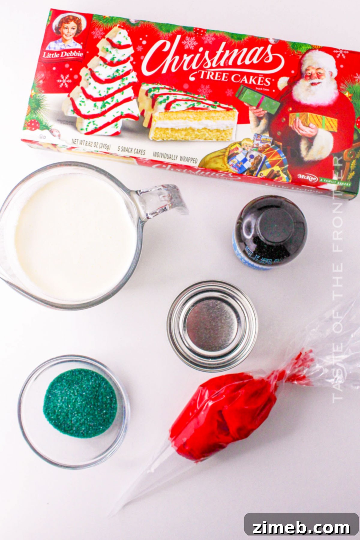 Little Debbie Christmas Tree Ice Cream Treat 4 Little Debbie Christmas Tree Ice Cream ingredients