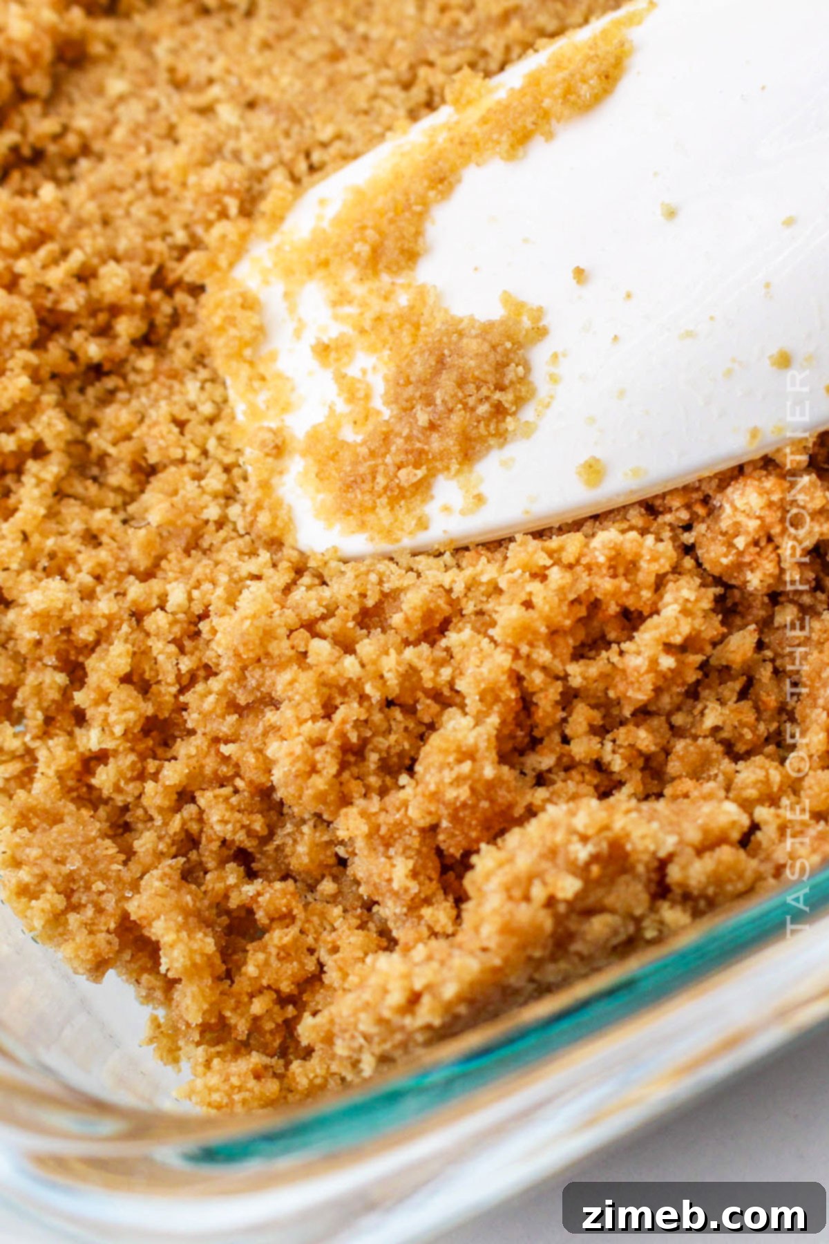 making crust with crackers