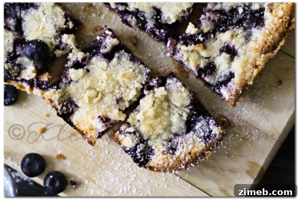 Blueberry Pie Bars