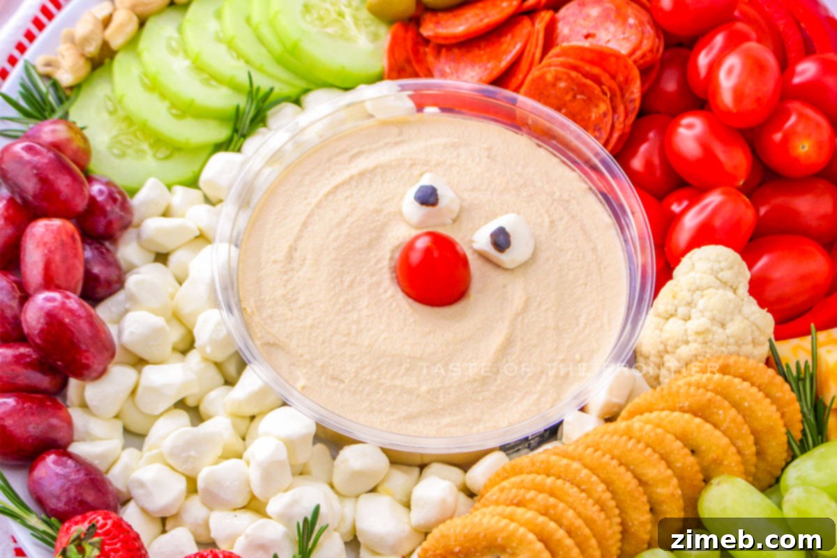 A Very Merry Santa Charcuterie Board 8 holiday snacks for party