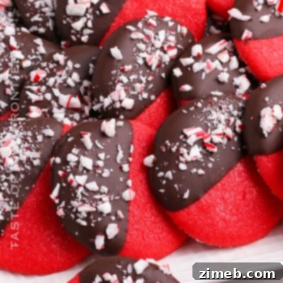 Chocolate Peppermint Cookies