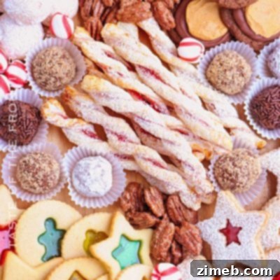 Breton Shortbread 11 Christmas Cookie Board