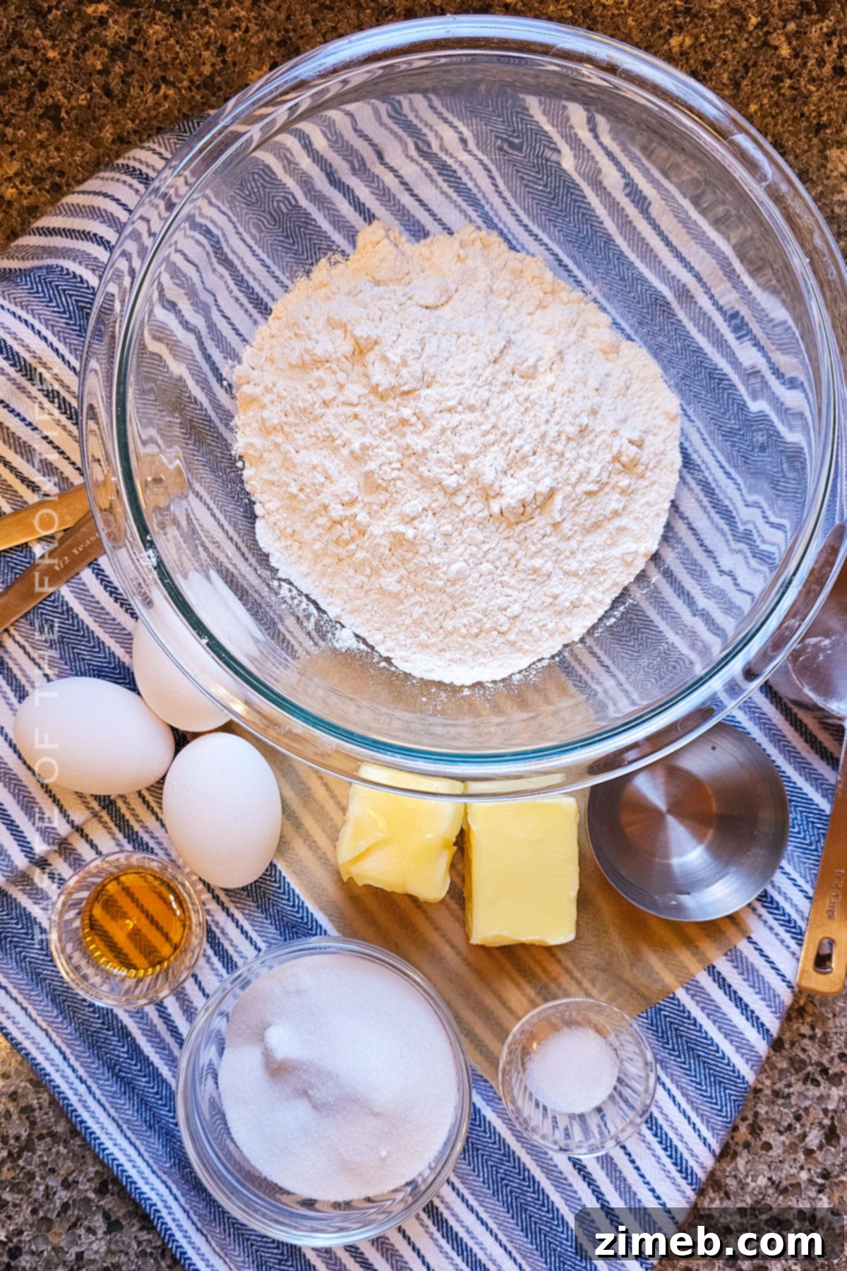 Breton Shortbread 4 Sable Breton ingredients