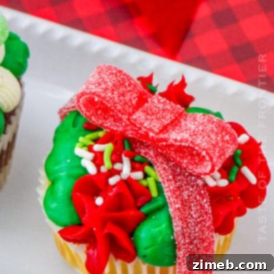Kitschy Christmas Cupcakes 16 Ugly Sweater Cupcakes
