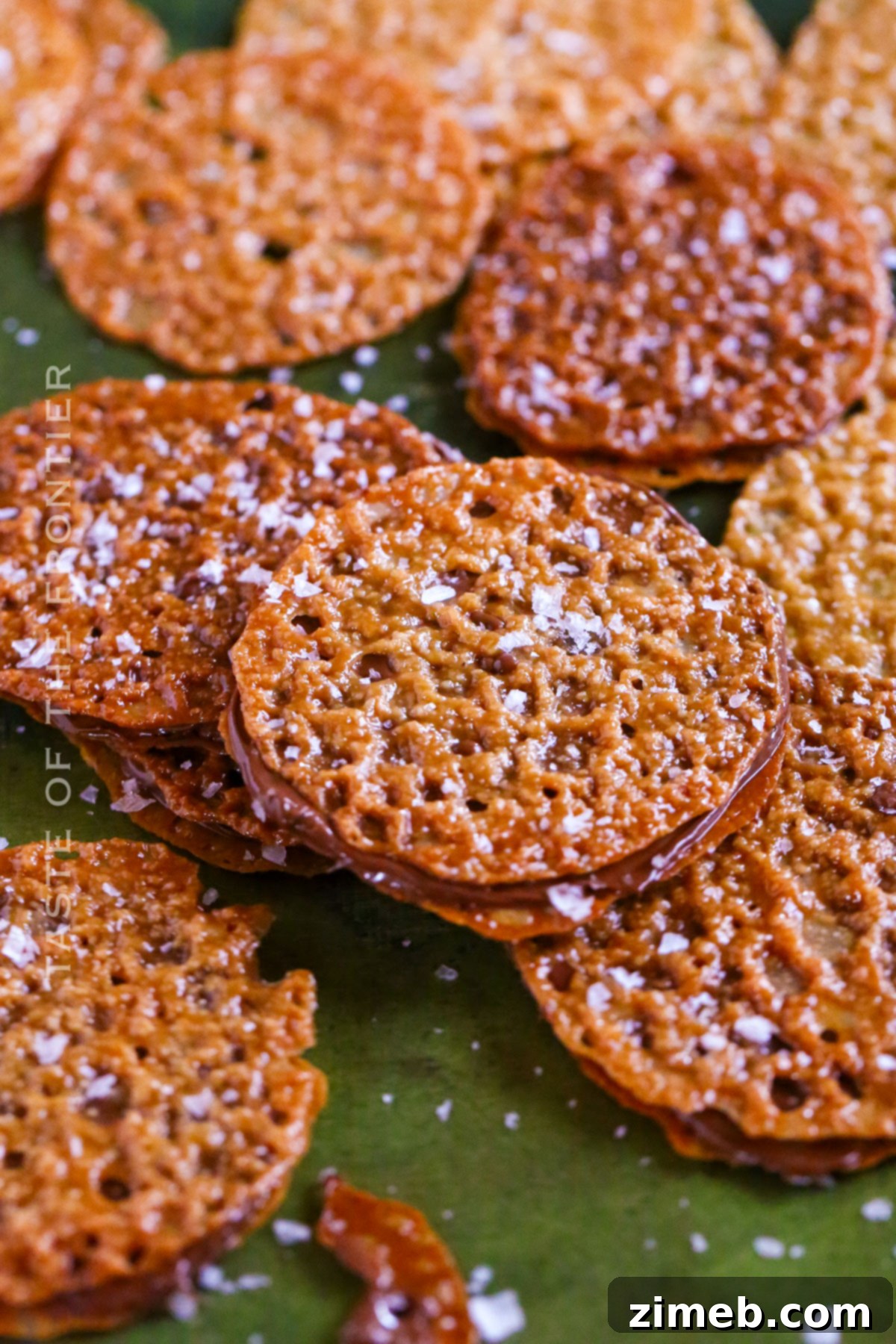 Delicate Lace Cookies 9 Best Lace Cookie recipe presented beautifully