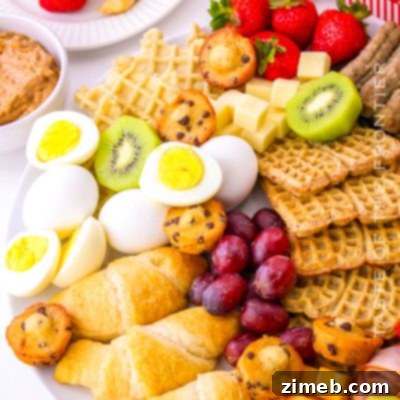 Breakfast Charcuterie Board