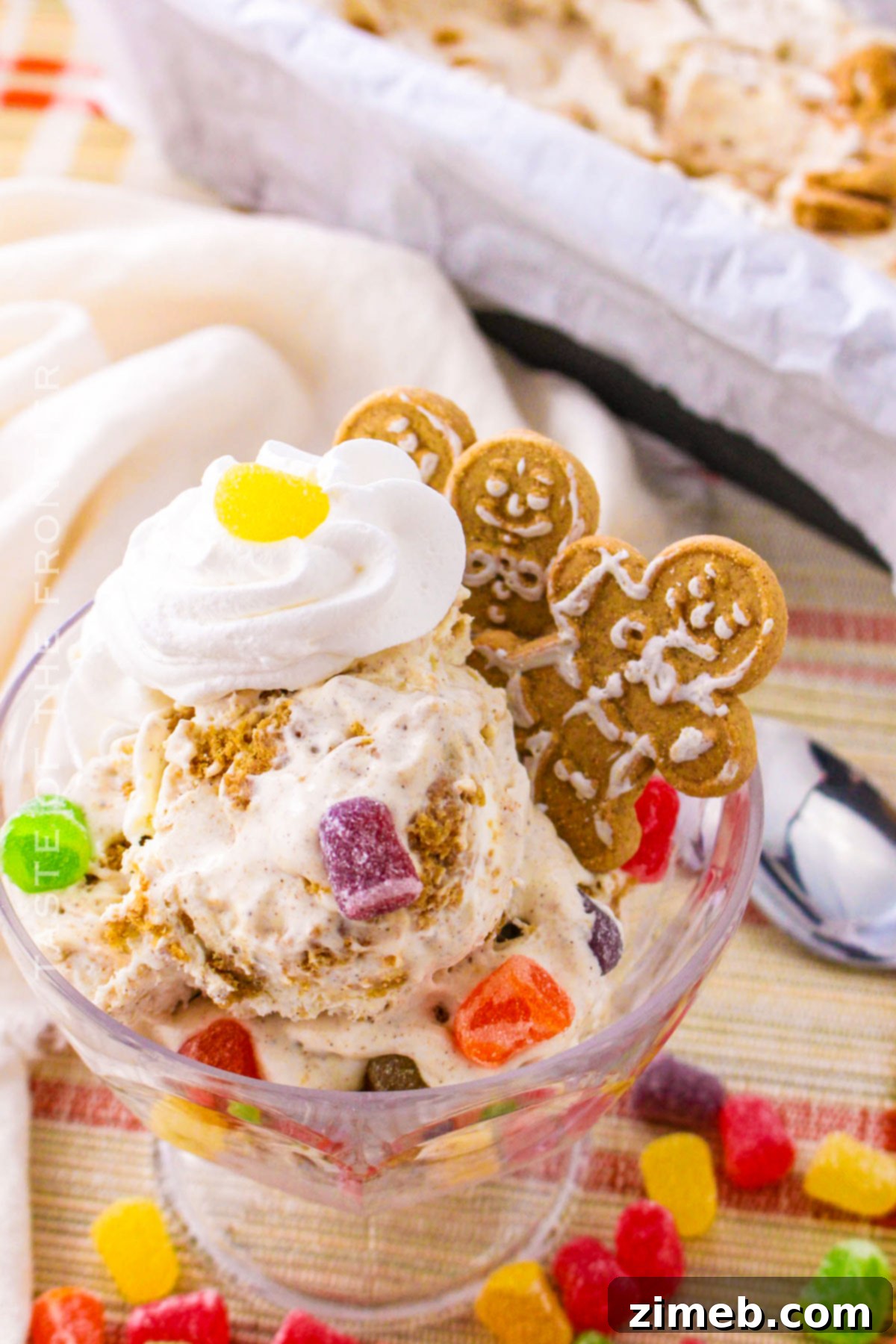 Gingerbread Ice Cream recipe