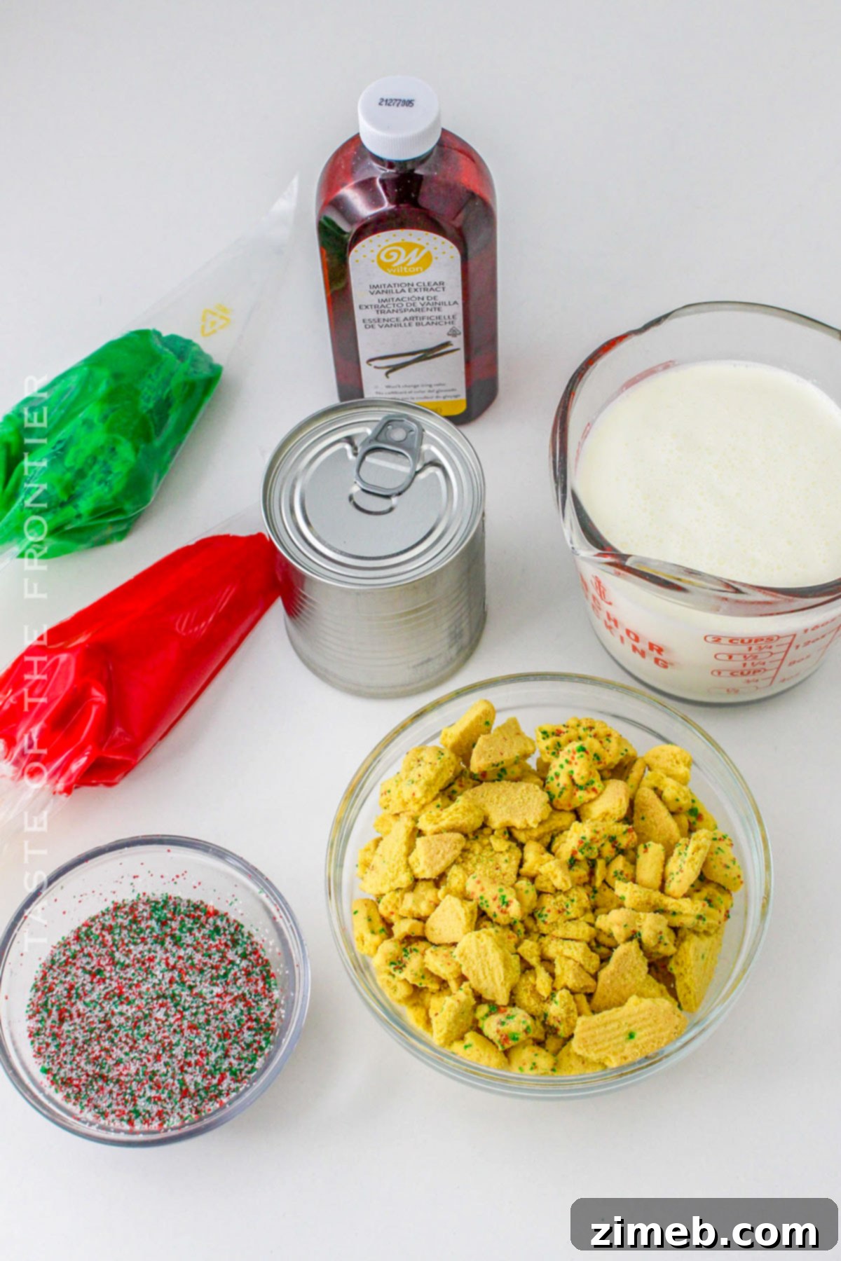 Yuletide Cookie Crunch 4 Christmas Cookie Ice Cream ingredients