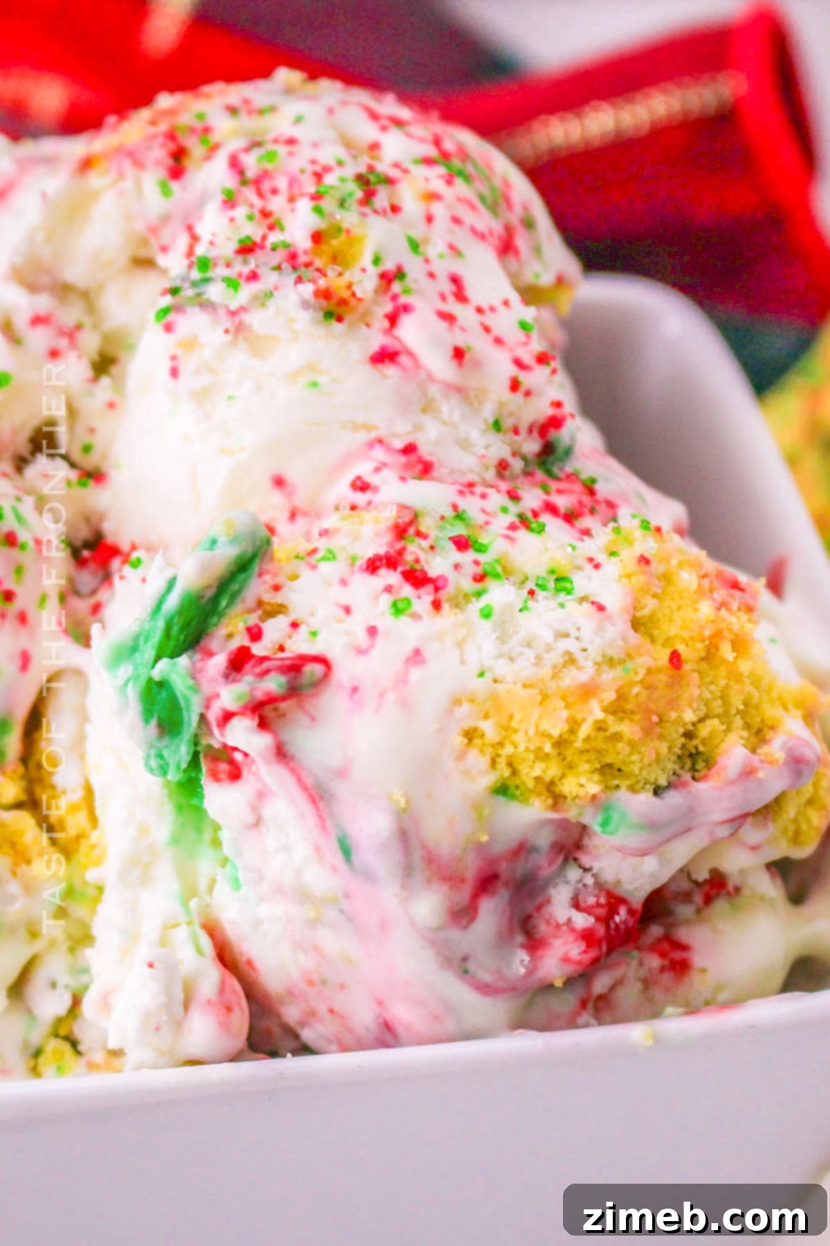 Yuletide Cookie Crunch 7 homemade holiday ice cream