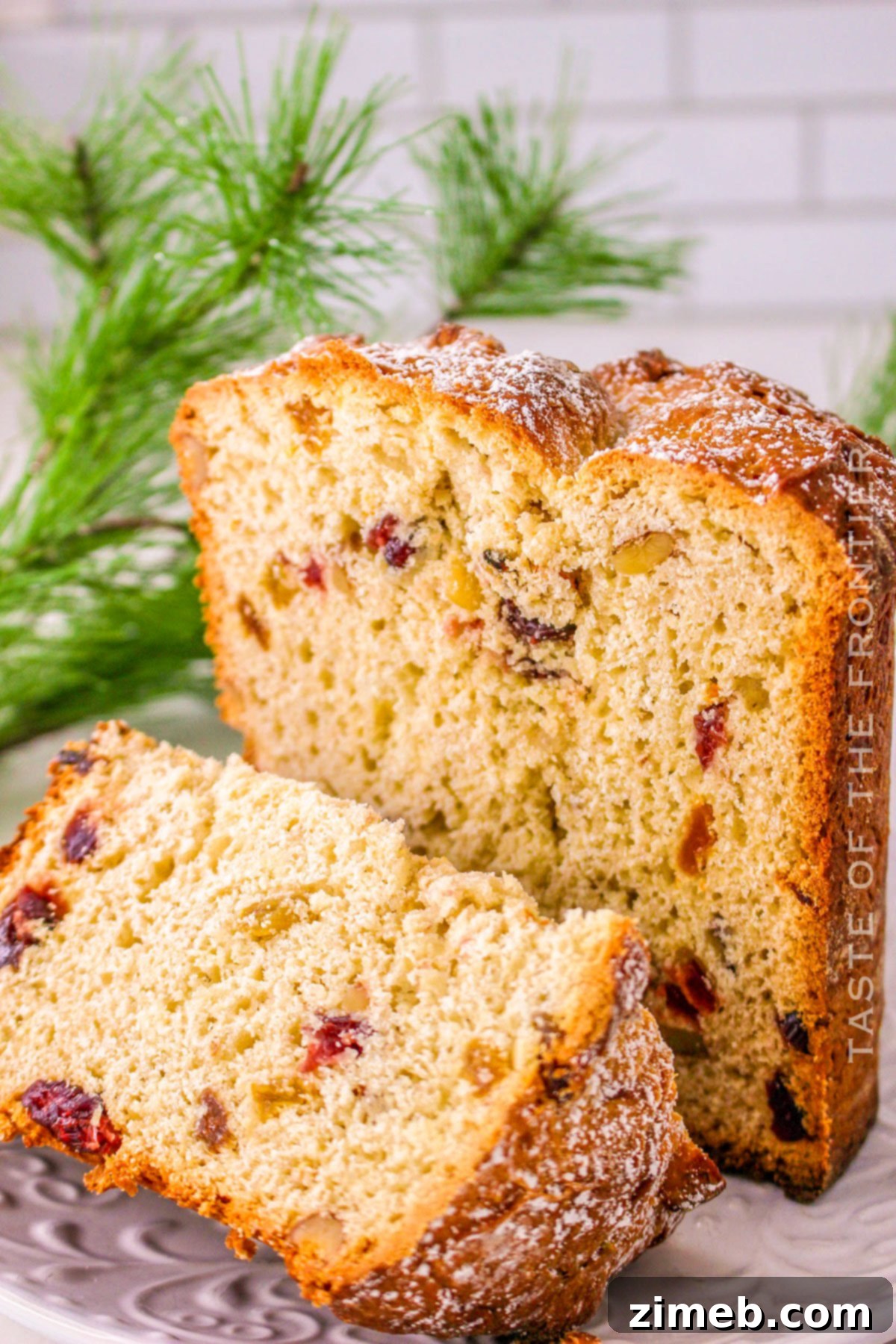 Festive Italian Christmas Cake 2 Italian Christmas Cake