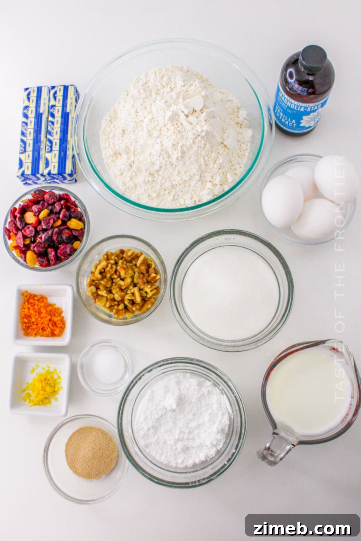 Festive Italian Christmas Cake 4 Italian Christmas Cake ingredients