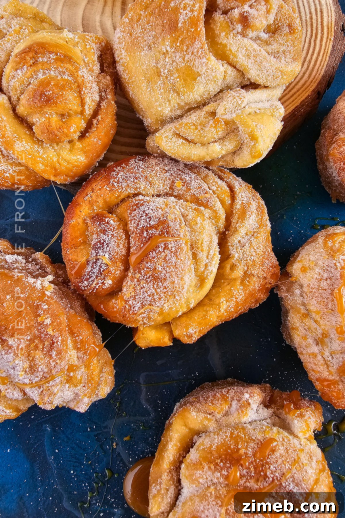 caramel pastry