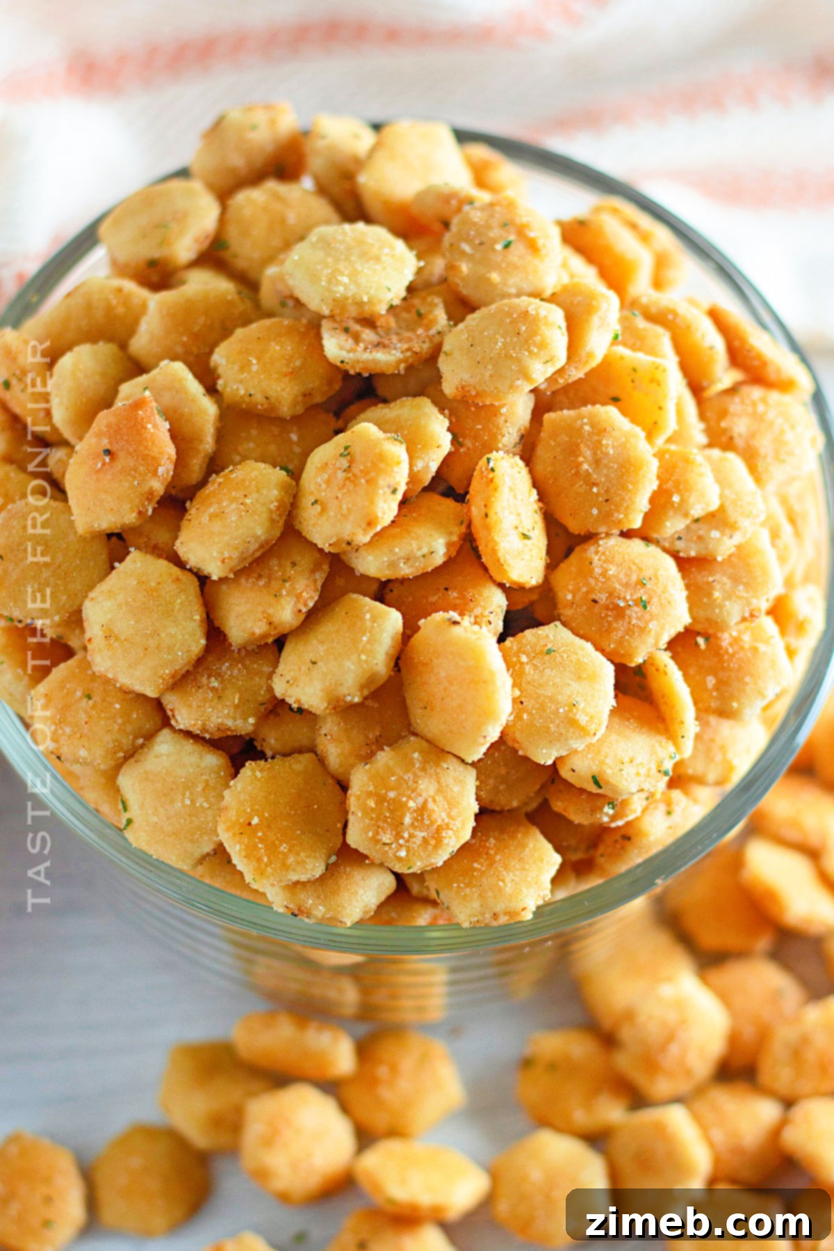 Ranch Oyster Crackers recipe