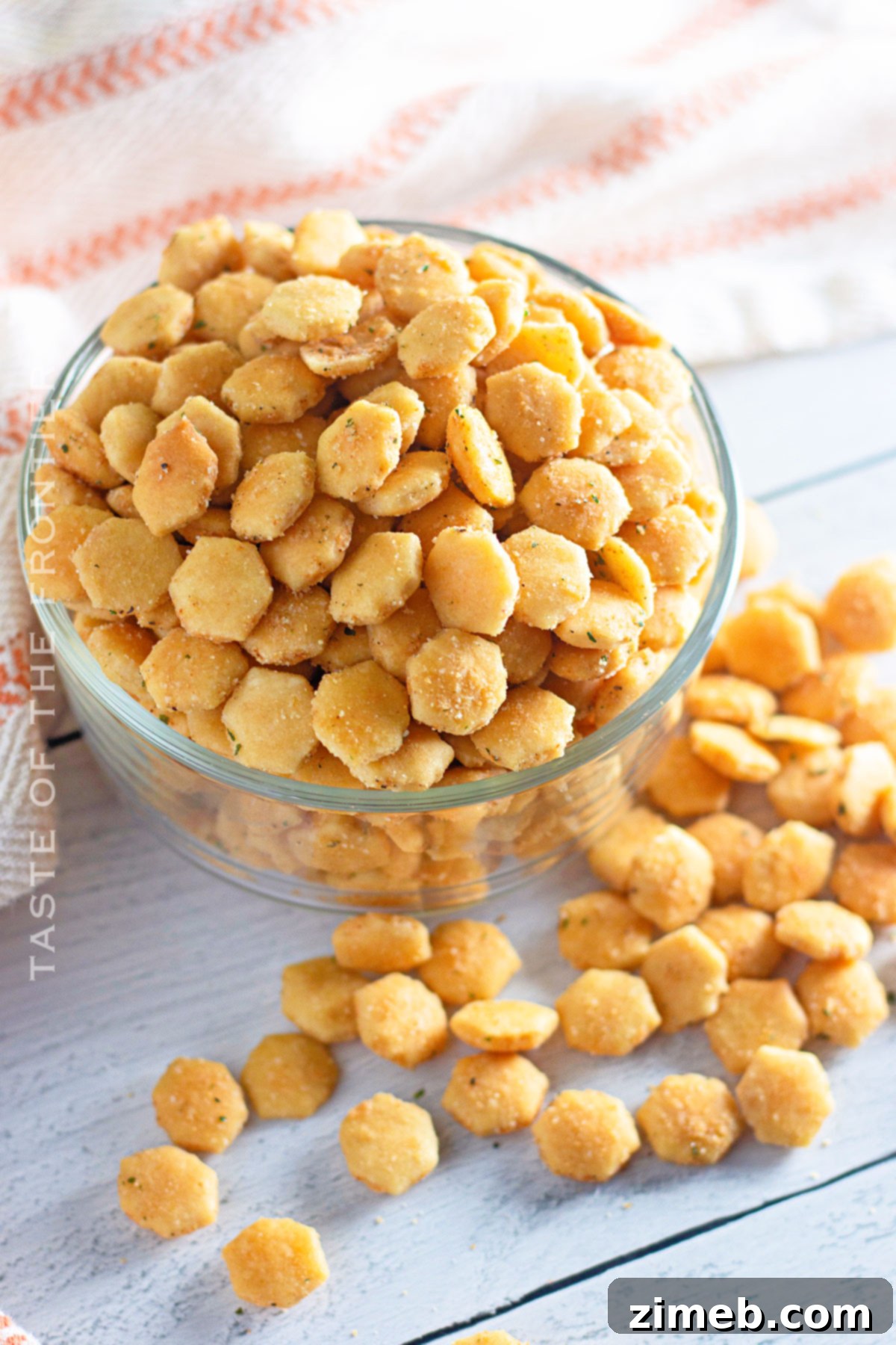 flavored snack crackers