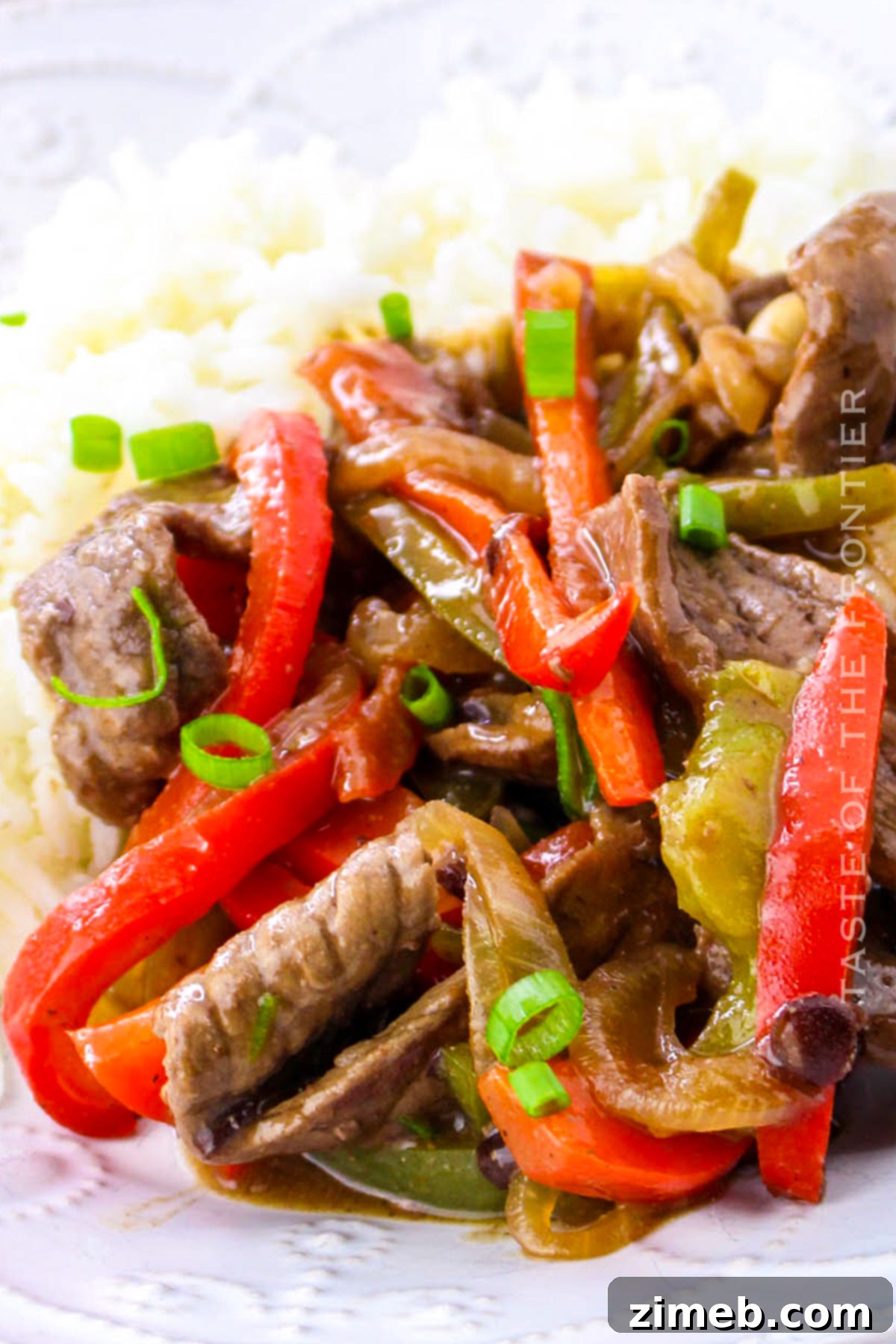 Bold Black Bean Beef 3 beef stir fry dinner