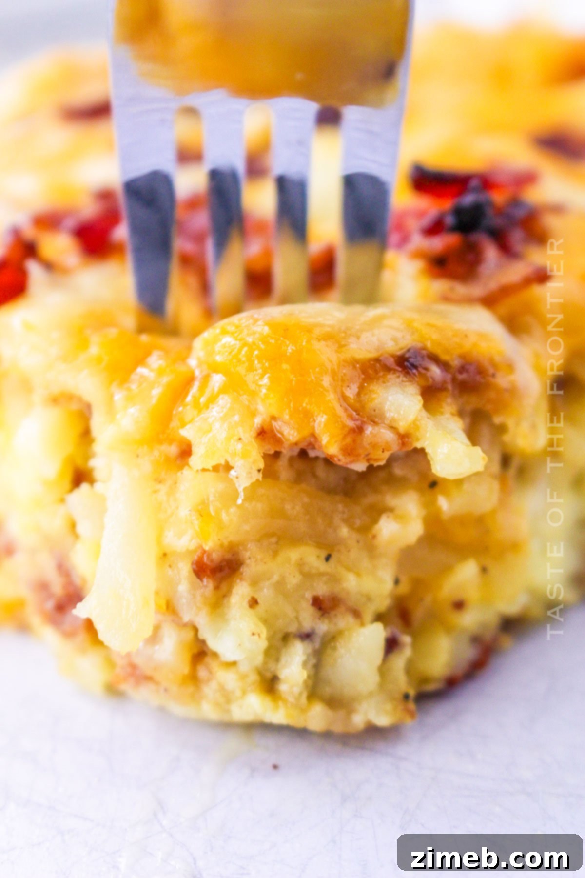 Hearty Amish Breakfast Bake 15 baked hash browns in Amish Breakfast Casserole