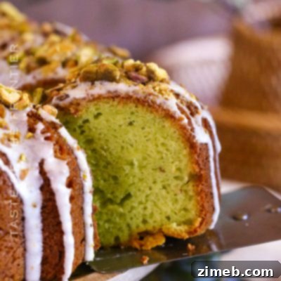 Petite Birthday Delight 11 Pistachio Cake