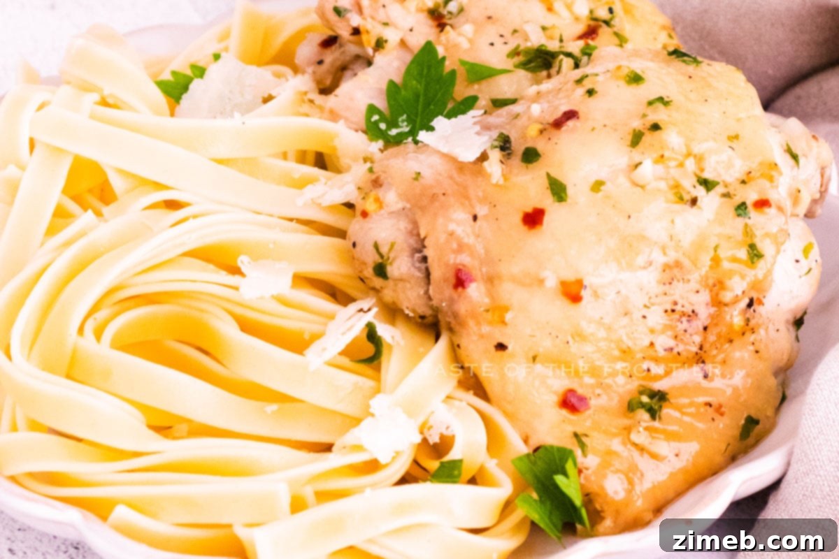 Instant Pot Garlic Parmesan Chicken recipe