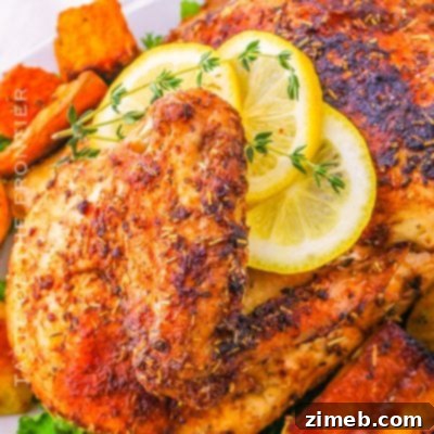 Golden Roasted Half Chicken 16 Roasted Half Chicken