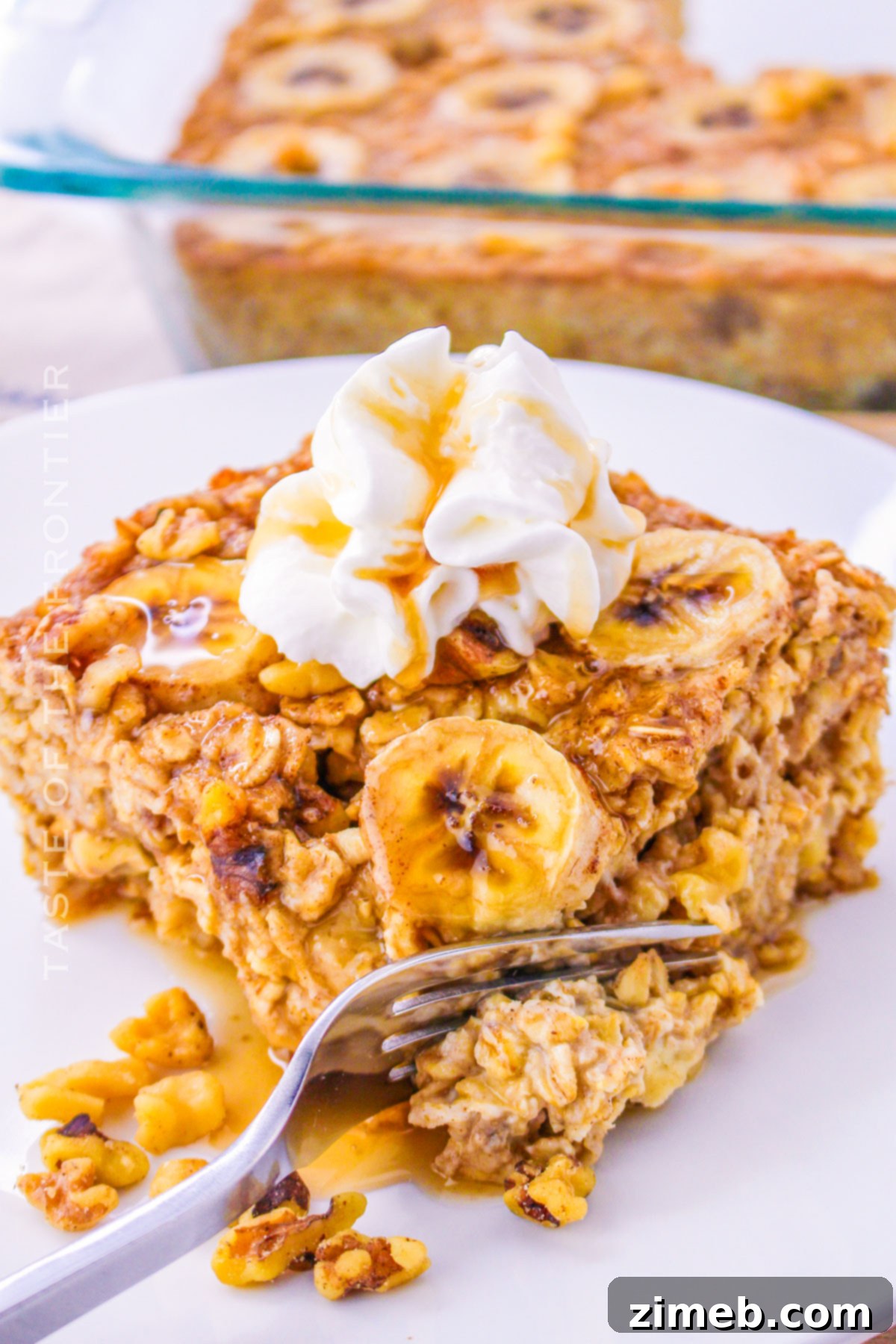 Banana Bread Breakfast Bake 14 Banana Bread Baked Oatmeal recipe