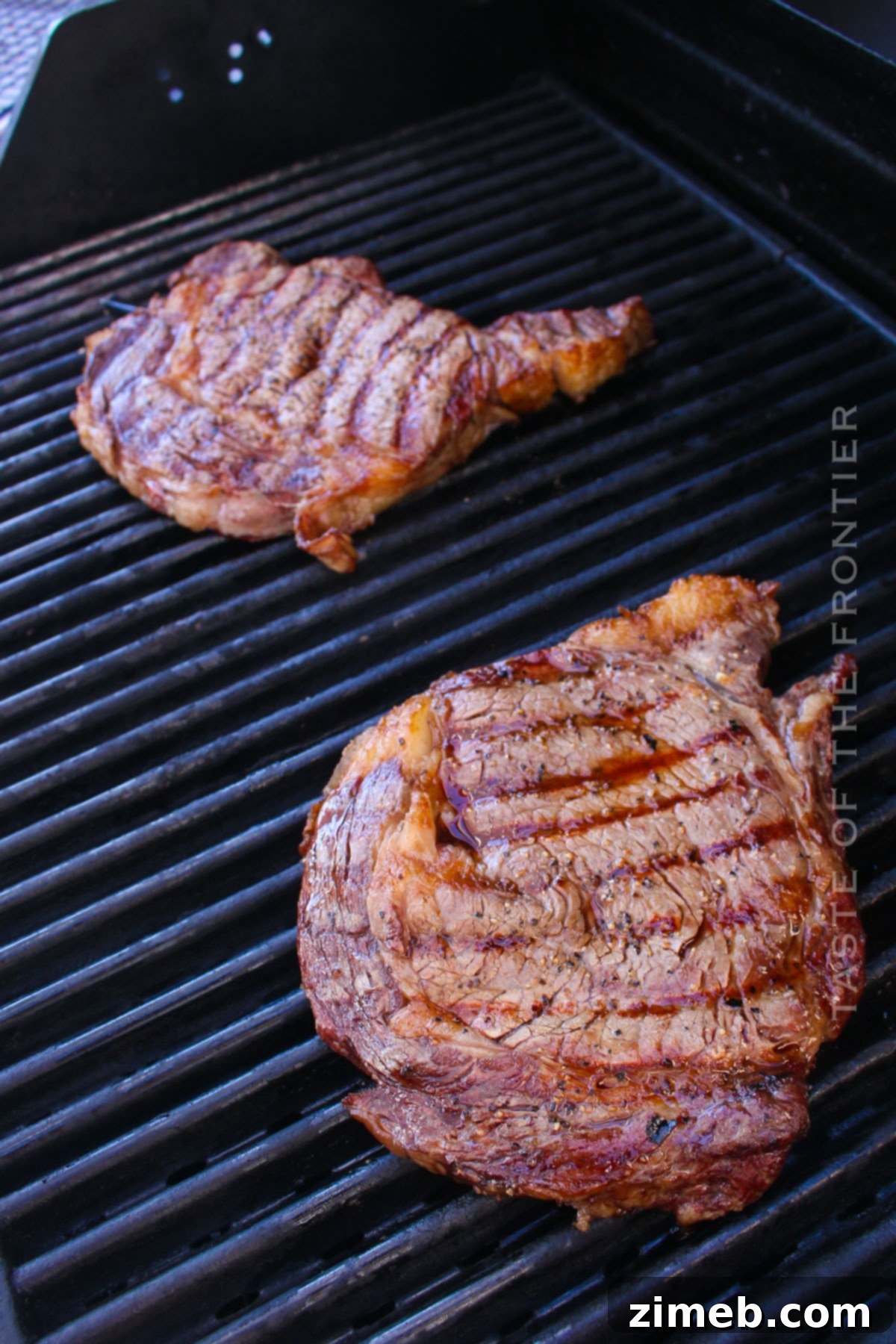 pellet grill steak
