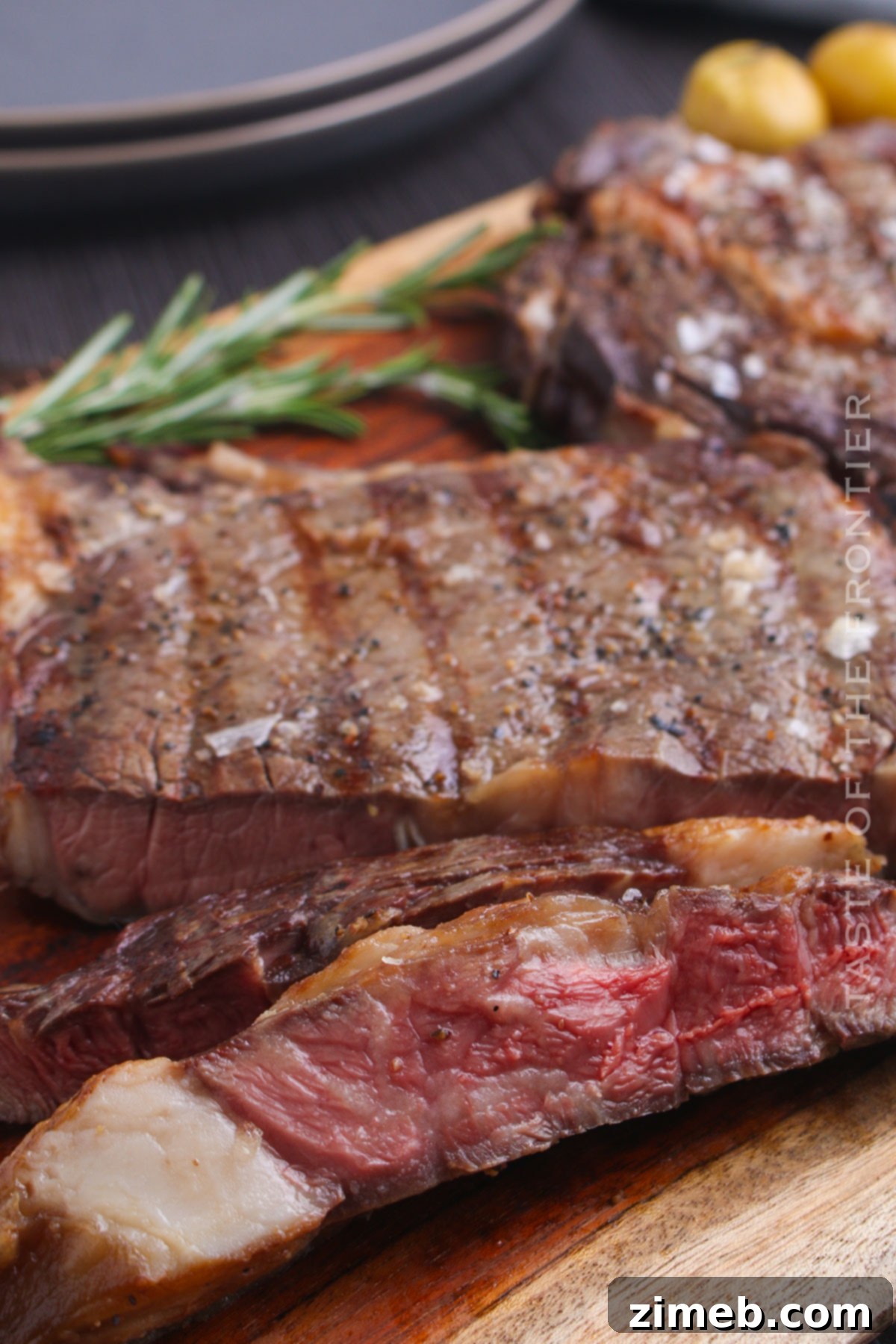 Traeger Smoked Ribeye