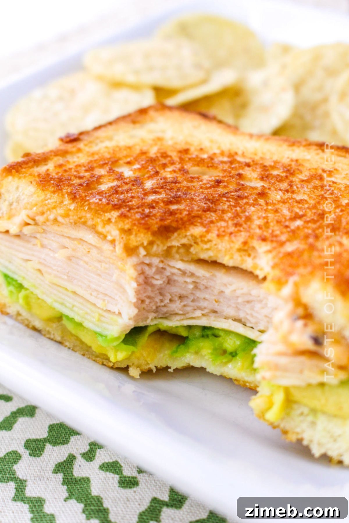 Smoky Chipotle Chicken Avocado Melt 2 Chipotle Chicken Avocado Melt