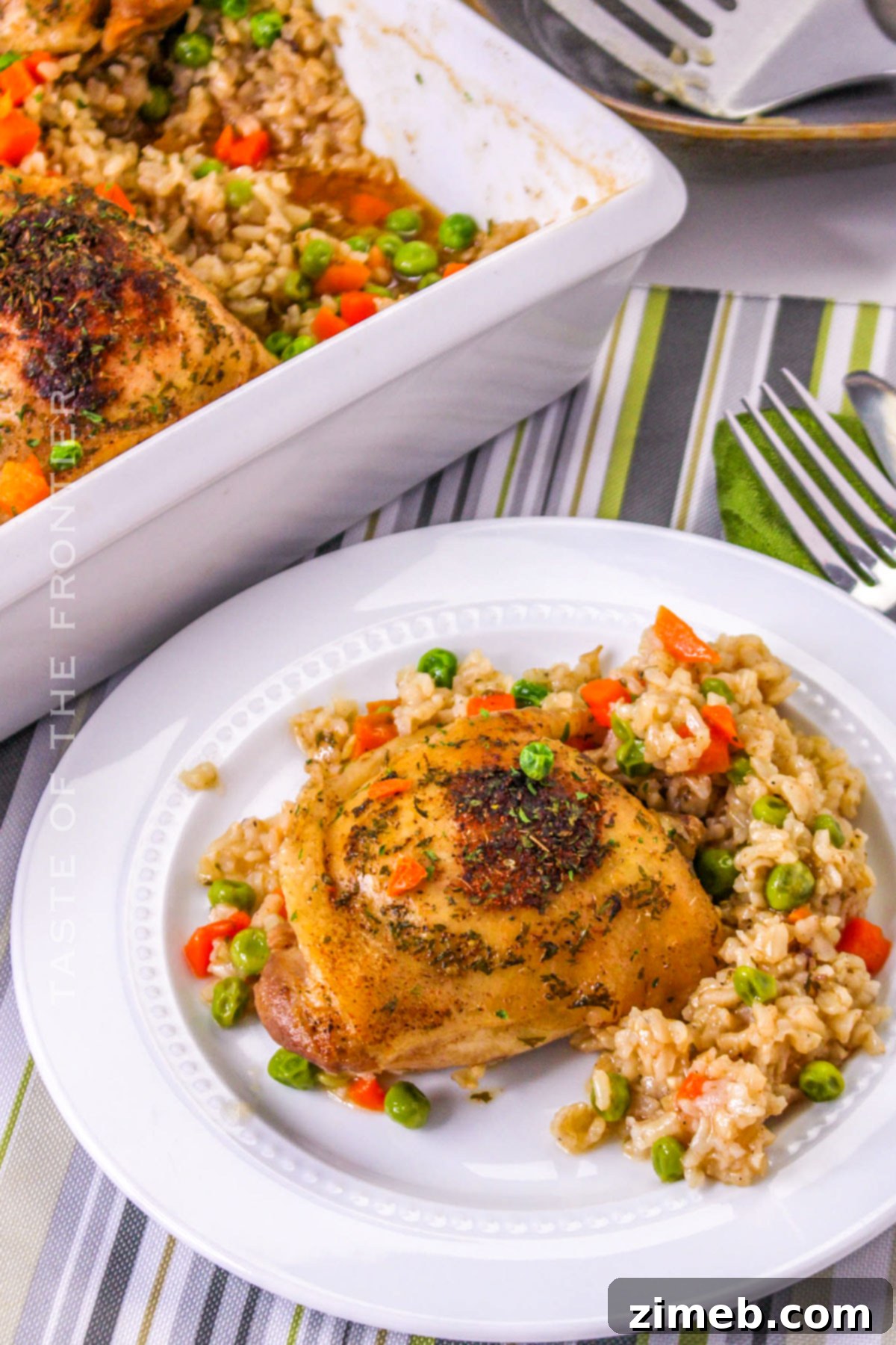 Wholesome Chicken and Brown Rice Bake 3 baked chicken dinner