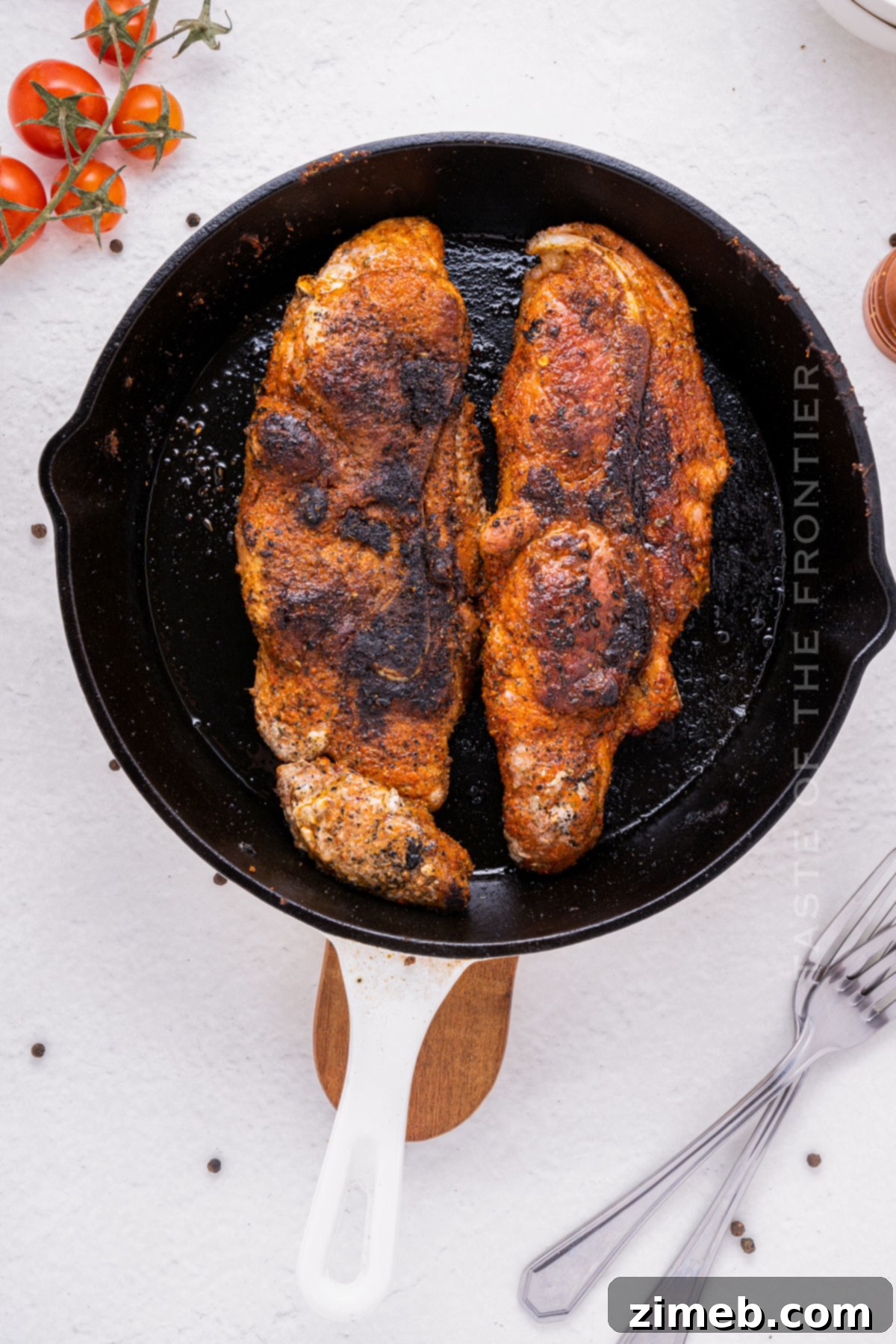 Juicy Garlic Herb Pork Steaks 6 how to make Pork Steak