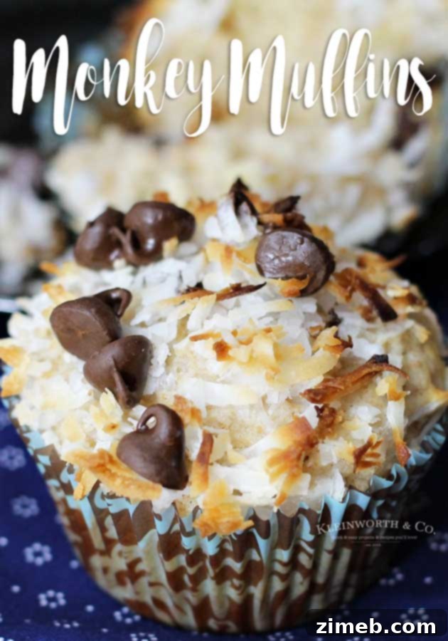 Go Bananas Muffins 18 Monkey Muffins