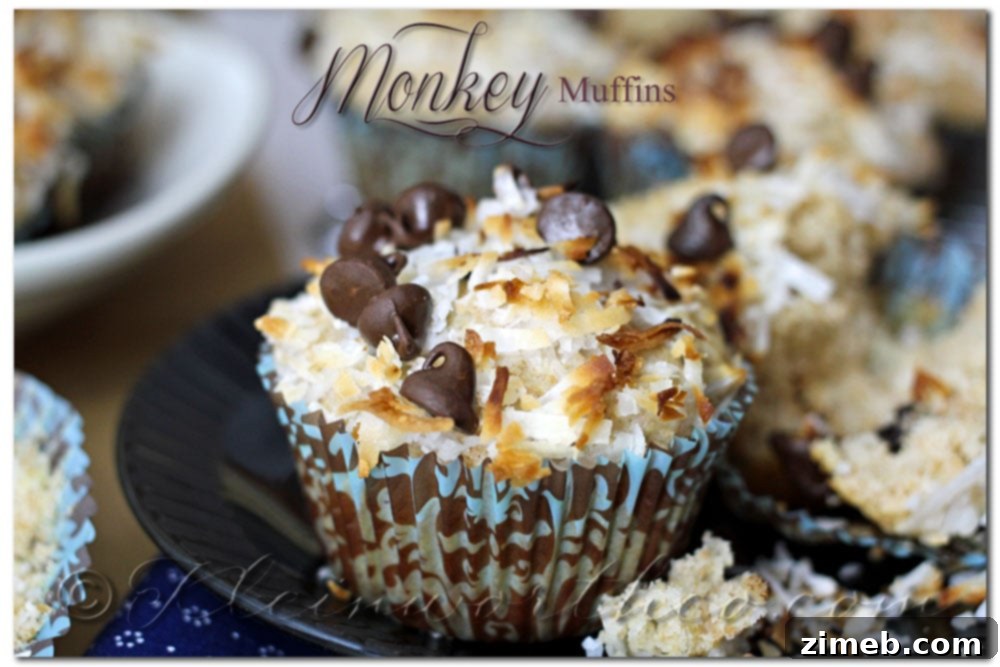 Go Bananas Muffins 6 Monkey Muffins ~ Your Best Weekly