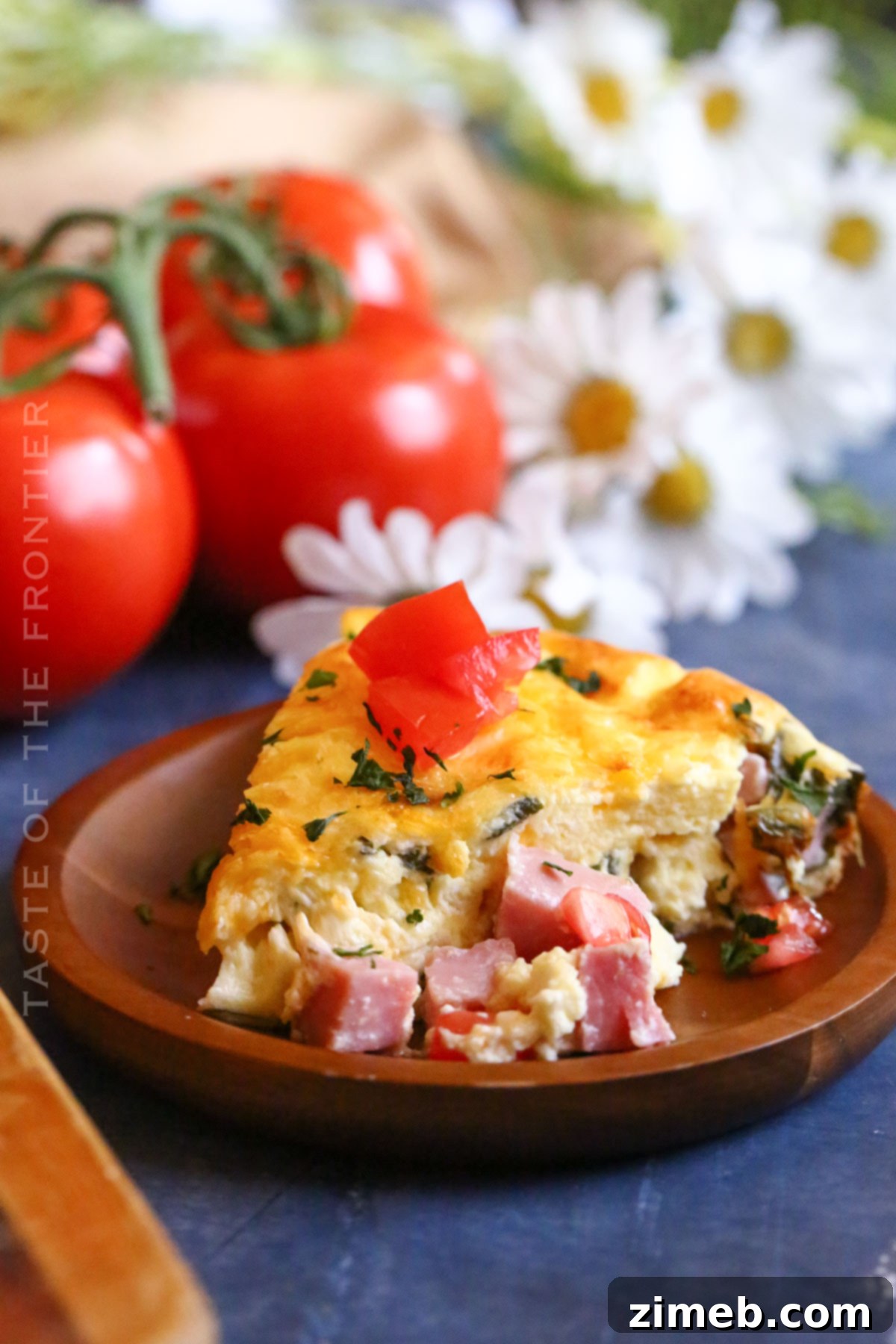 Wholesome Keto Quiche 15 Ham and Spinach Quiche