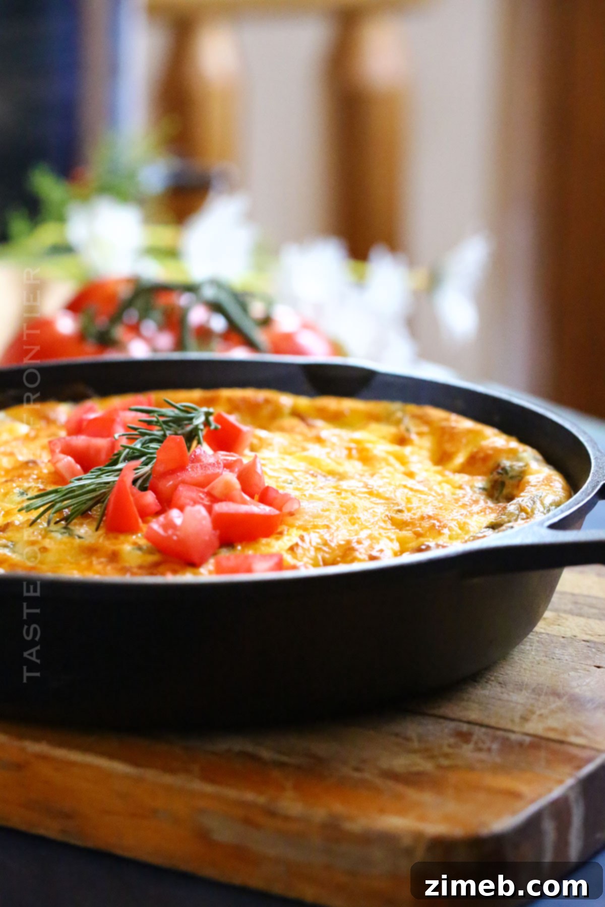 Wholesome Keto Quiche 3 Baked Quiche
