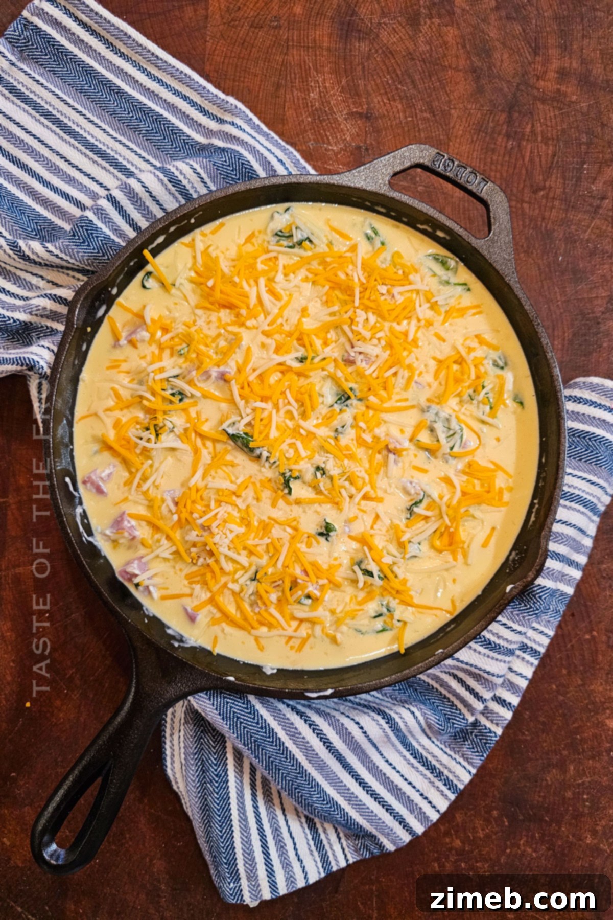 Wholesome Keto Quiche 6 ready to bake