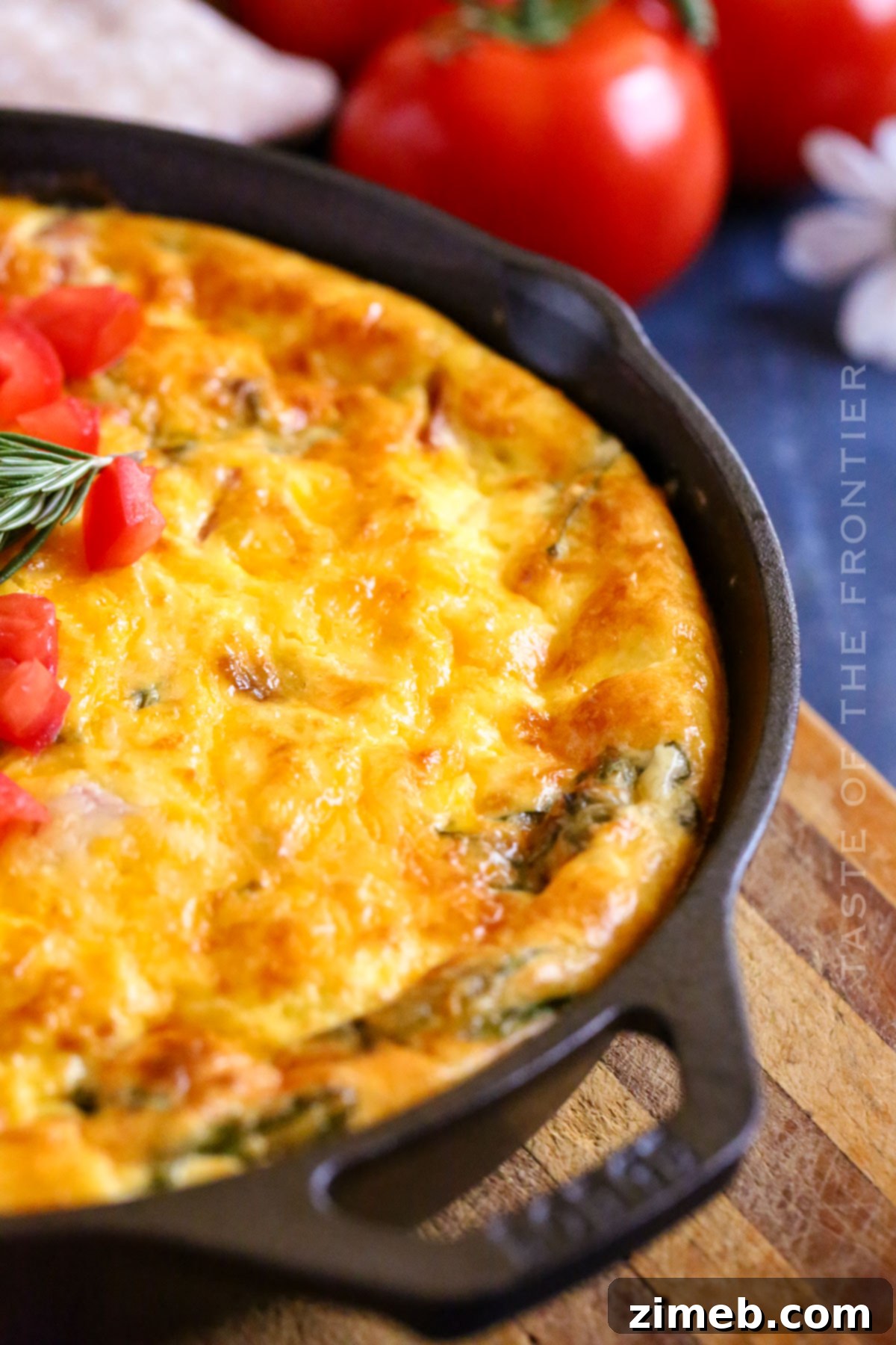 Wholesome Keto Quiche 8 Cast Iron Quiche